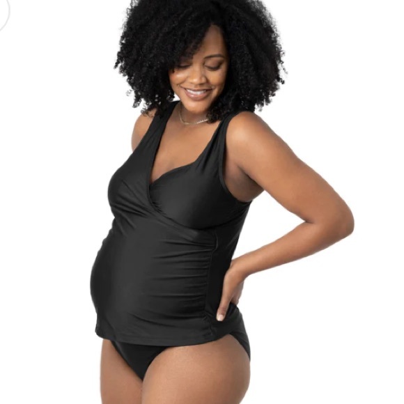 Kindred Bravely Crossover Nursing & Maternity Tankini - Picture 1 of 4
